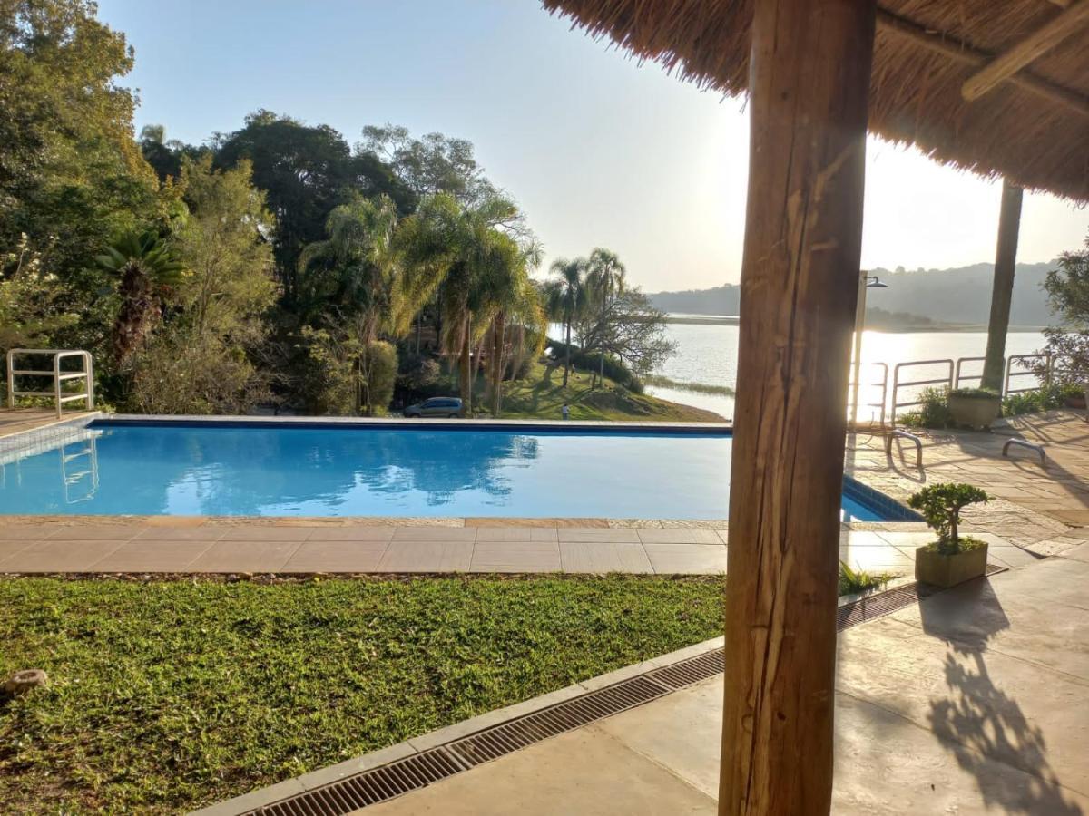 Chacara Em Condominio A Beira Da Represa Para Locacao Familiar Ibiúna Exterior foto