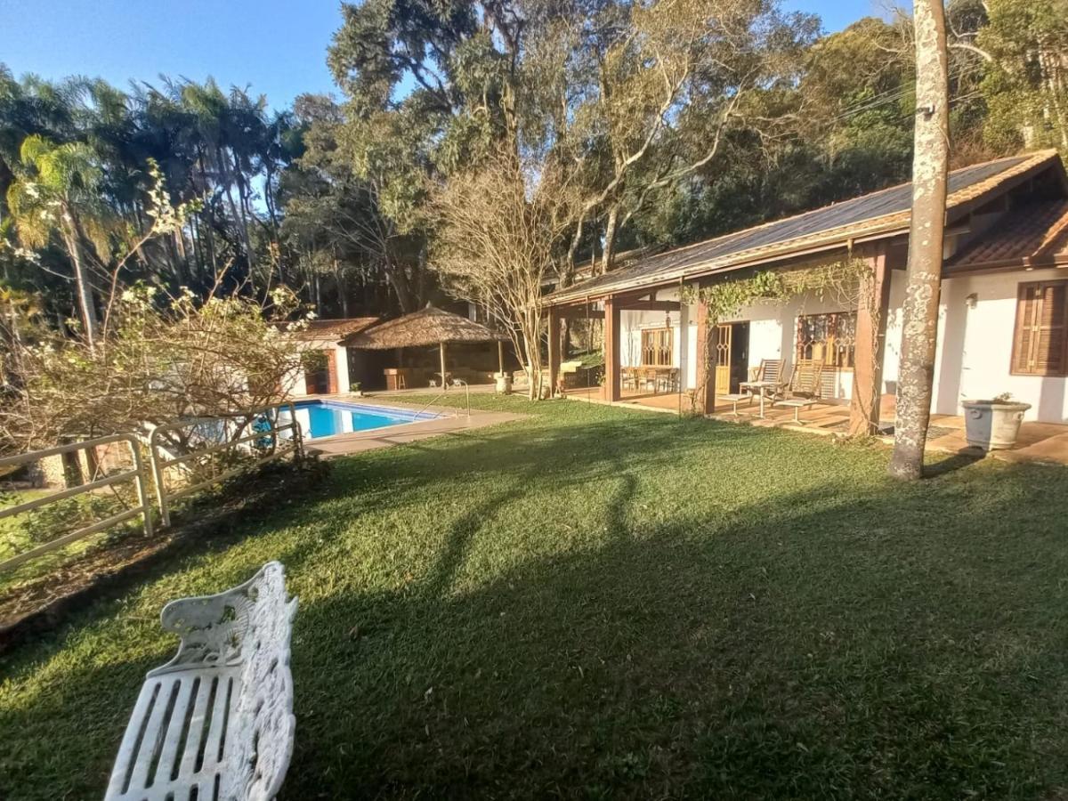 Chacara Em Condominio A Beira Da Represa Para Locacao Familiar Ibiúna Exterior foto