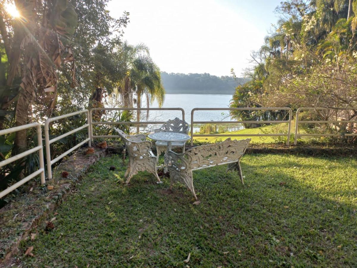 Chacara Em Condominio A Beira Da Represa Para Locacao Familiar Ibiúna Exterior foto